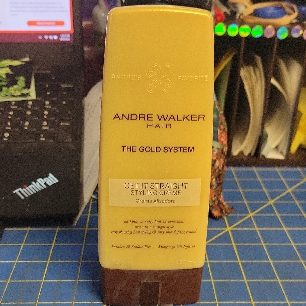 Andre Walker Hair Styling Creme The Gold System 250ml New